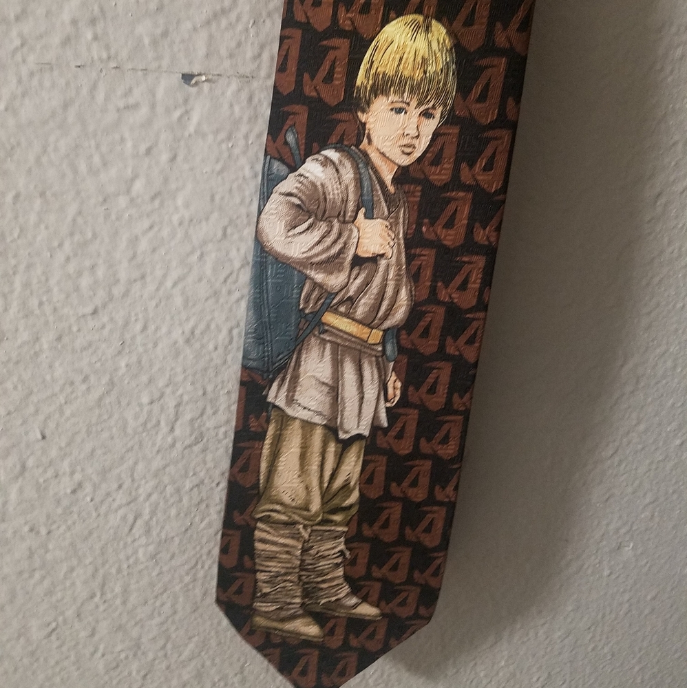 🎄Star wars young skywalker tie
